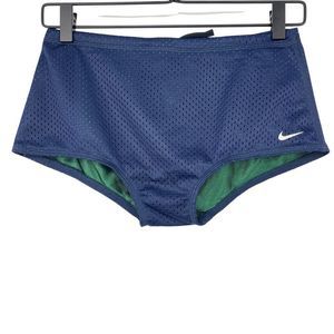 Nike Men’s Poly Mesh Drag Brief Swim Suit – Green/Blue – Size 28 (NWT)